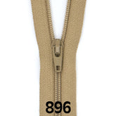 Rits 40 cm | YKK spiraal 3 | 896 leger beige Rits RITS - YKK - 3 - 40CM - 896 - LEGER BEIGE